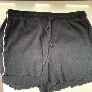 John Galt / Brandy Melville Shorts White Stripe